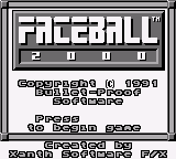 Faceball 2000 (USA)